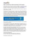 What you should know while incorporating your first business