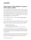 Tips for Busines1