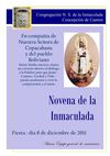 Novena Inmaculada Concepción
