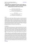 A Study on Selected Small and Medium Sized Iron &Steel Firms in India