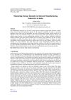 Measuring Energy Intensity in Selected Manufacturing Industries in India