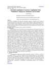 Intertidal Amphipods Crustacea Amphipoda from Pondicherry Mangroves, Southeast Coast of India