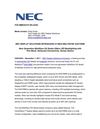 NEC DISPLAY SOLUTIONS INTRODUCES 27-INCH MULTISYNC EA273WM