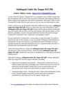 Sublingual Under The Tongue B12 Pill