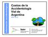 Costos 2010 Siniestralidad Vial Argentina