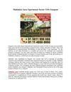Mahindra Aura Flats Gurgaon +91 9811 999 666 NCR Real Estate