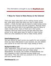 7 Ways for Teens to Make Money on the Internet
