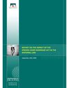 Report on Spanish same sex marriages: impact in Spanish Law