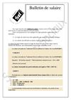 Bulletin de salaire