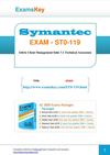 Free SYMANTEC ST0-119 Practice Test