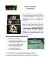 iPhone 3GS Game Development, Hire iPhone 3GS Game Developer, iPhone Game Developer