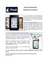 iPad Social Networking