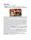 Holiday Season…Perfect For Business Promotion