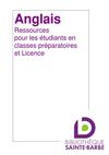 Bibliographie - Anglais - Ressources pour classes préparatoires et Licence