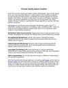 Private Equity Value Creation