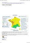 (Carte de vigilance – Météo-France)