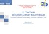 Concours Documentation - Bibliothèques