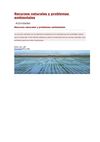 Recursos naturales y problemas ambientales