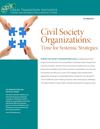 Civil Society Organizations: Time for Systemic Strategies