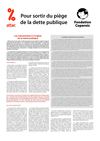 sortir du piège de la dette