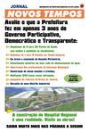 Jornal Novos Tempos - INFORMATIVO DA PREFEITURA MUNICIPAL DE SETE LAGOAS