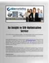 An Insight to SEO Optimization Service