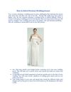 How to Select Precious Wedding Gowns