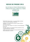 Revue de presse 2011 - Les actions du CODES de l'Indre