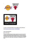 LA Lakers vs Chicago Bulls NBA 25.12.2011 SelMckenzie Selzer-McKenzie