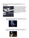 How to Play an Electrical Guitar Fast Without a Pick - Easy Guitar Tricks