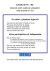 Cahier de vie