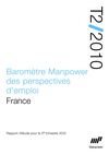 Baromètre Manpower des perspectives d’emploi France - 2010