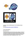 LA Lakers vs Utah Jazz NBA Basketball 27.12.2011 SelMcKenzie Selzer-McKenzie