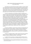 Declaración de Mar del Plata (9 al 12-abril-2002)