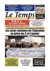 Le Temps d'Algérie Edition du Jeudi 29 Décembre 2011
