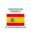 CONSTITUCIÓN DE 1978