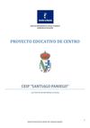PROYECTO EDUCATIVO CP SANTIAGO PANIEGO