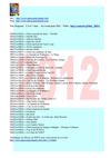New program WRCF - France - N° 2012 - 3, 5, 7 Janv