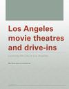 Los Angeles City movie theatres