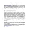 Buying investment property