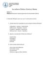 Guias 3° Medio Cultura clásica: Grecia y Roma