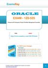 Free ORACLE 1Z0-535 PDF