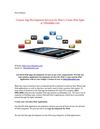 Custom App Development Services for iPad 2, Create iPad Apps at Affordable cost