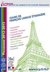 Apprenez le français à l'ILCF en 2012-2013