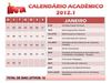 Calendário Acadêmico 2012.1