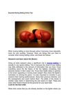 Essential Boxing Betting Online Tips
