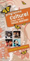 pROGRAMME CULTUREL 1ER SEMESTRE 2012