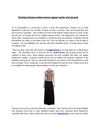Evening dresses makes women appear sexier and sensual