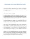 Make Money with Private Label Rights