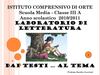 Laboratorio di Letteratura - Scuola Sec. 1° Grado - Classe 3A